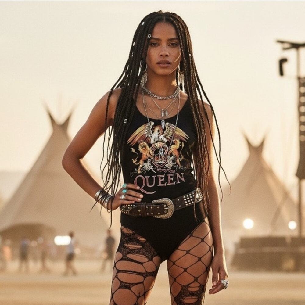 Queen Graphic Bodysuit
